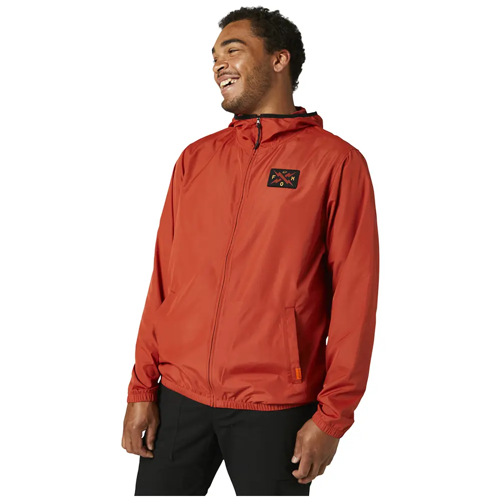 Fox Calibrated Windbreaker Jacket Red Clay