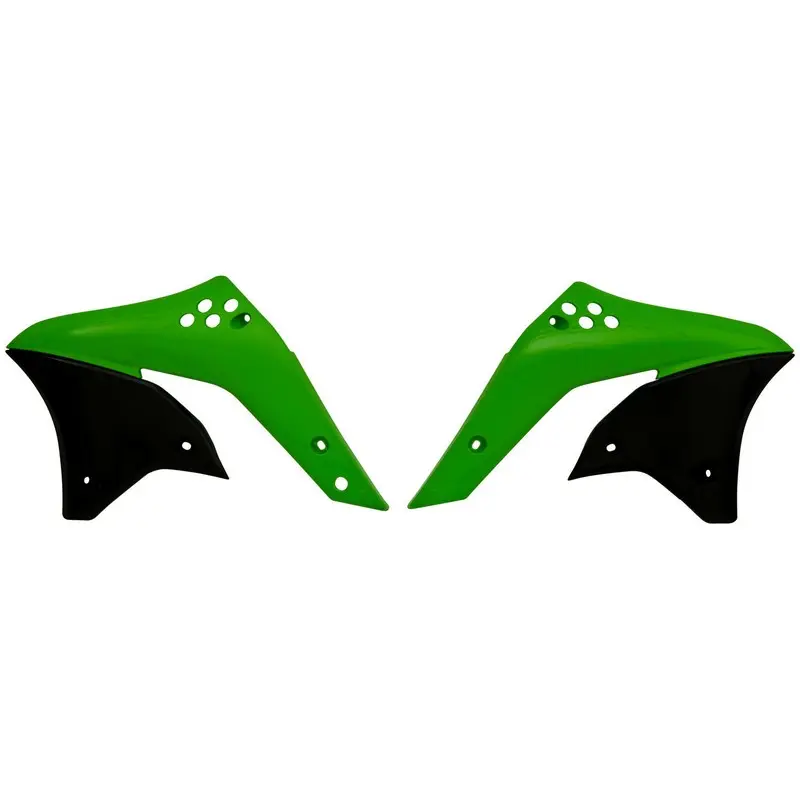 RADIATOR SHROUDS  RTECH KX250F 06-08 GREEN BLACK ORIGINAL COLOUR 2007