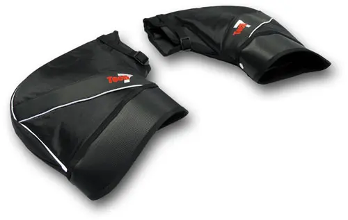 HANDLEBAR GAUNTLETS / MITTS BLACK