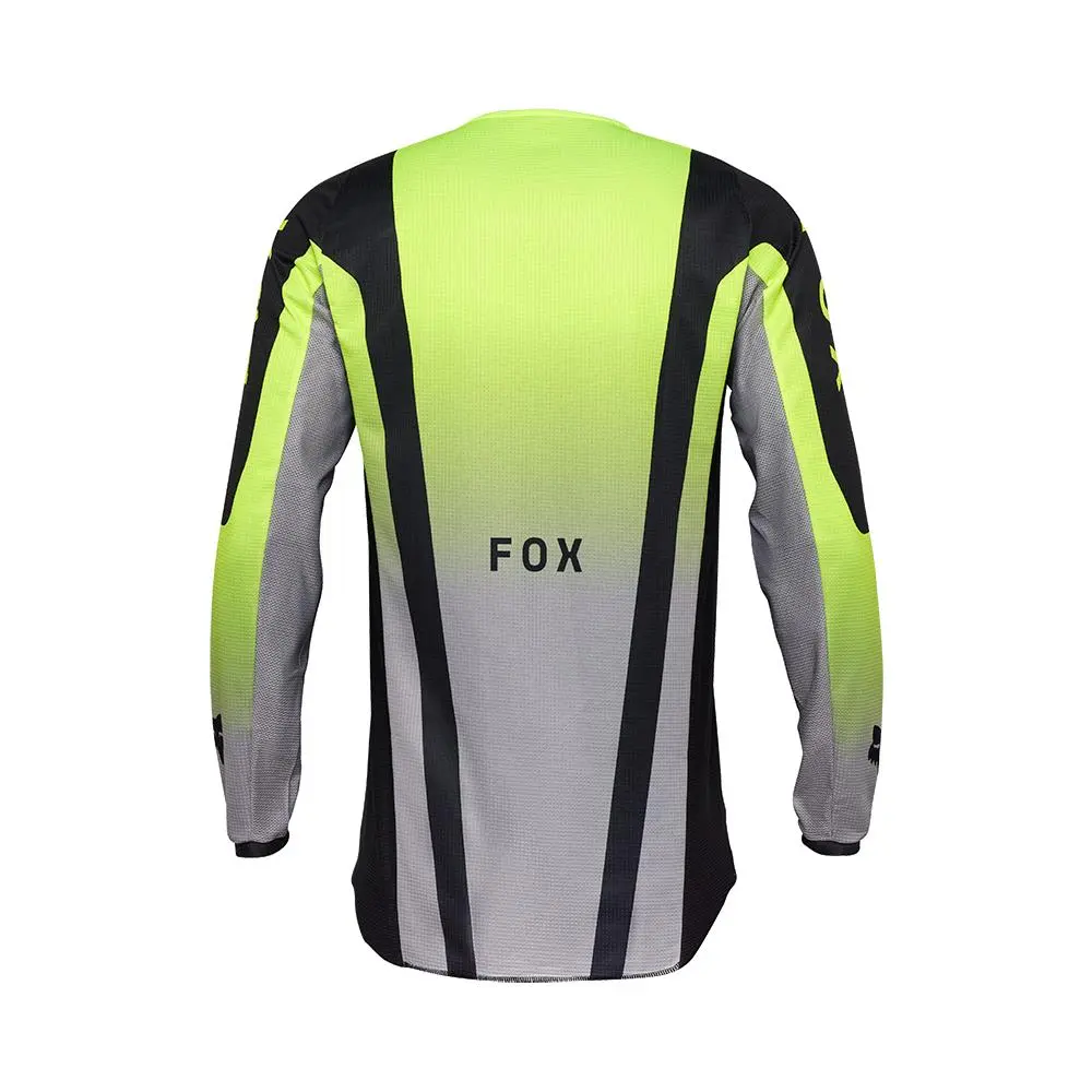 Fox 180 Lean Motocross Jersey Flo Yellow