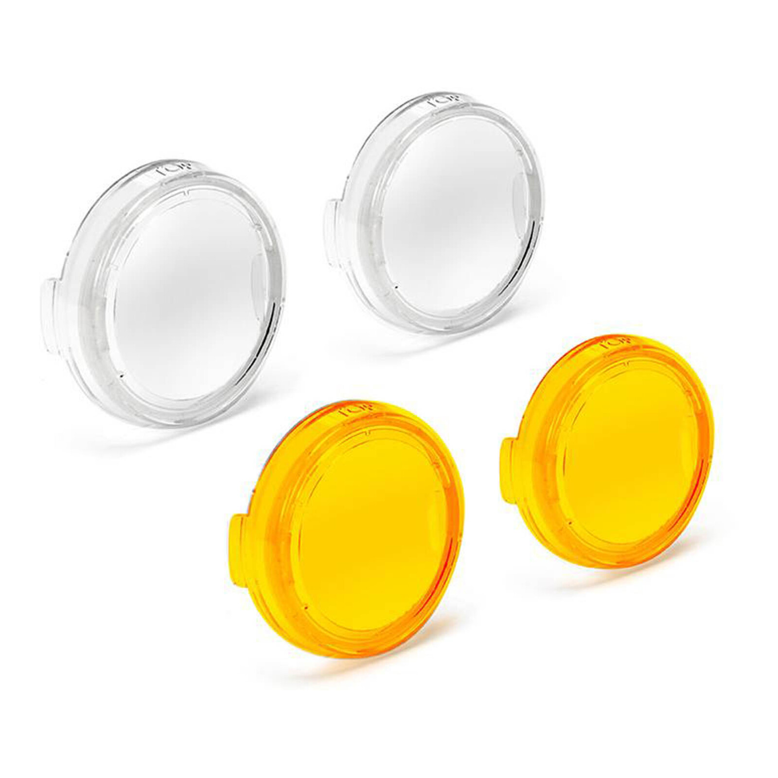 Denali Snap-on Beam Filter for DR1 Spot Beam Pattern - Clear (Pair) - Image 1