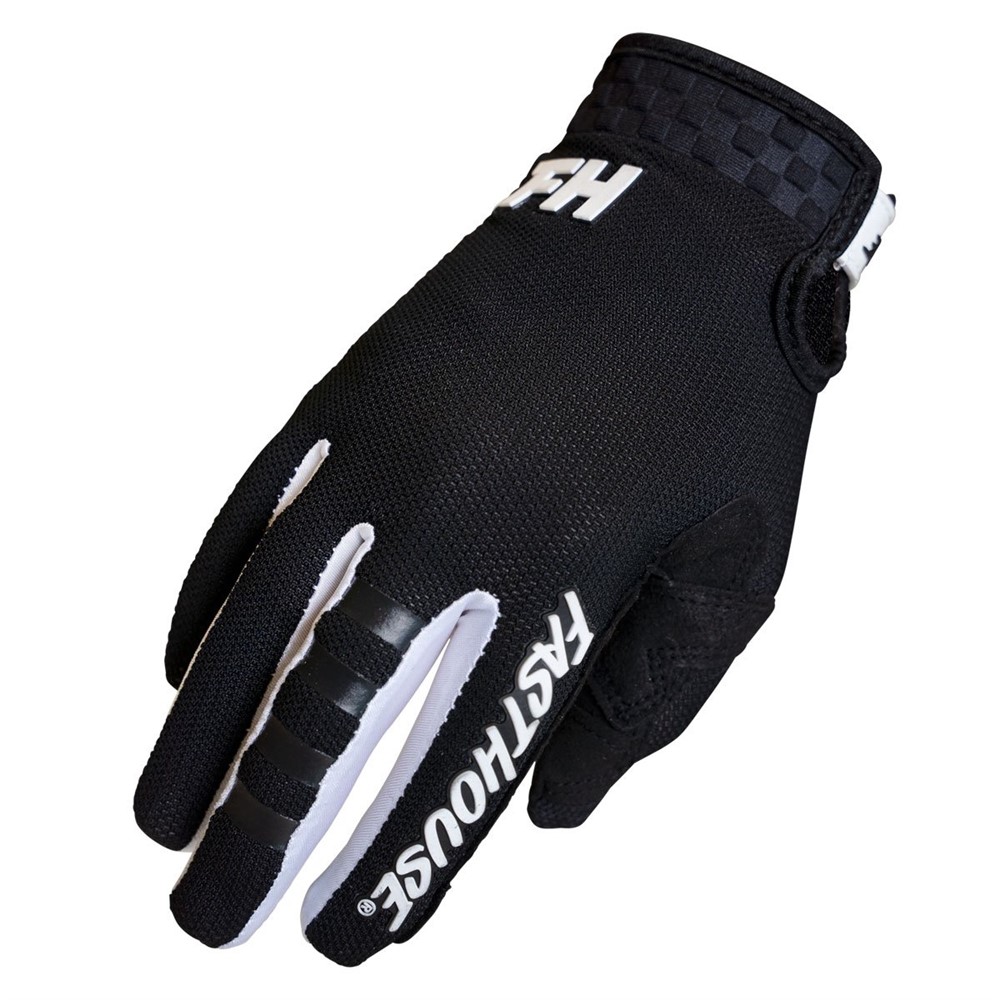 Fasthouse A/C Elrod Air Motocross Glove Black - Image 3