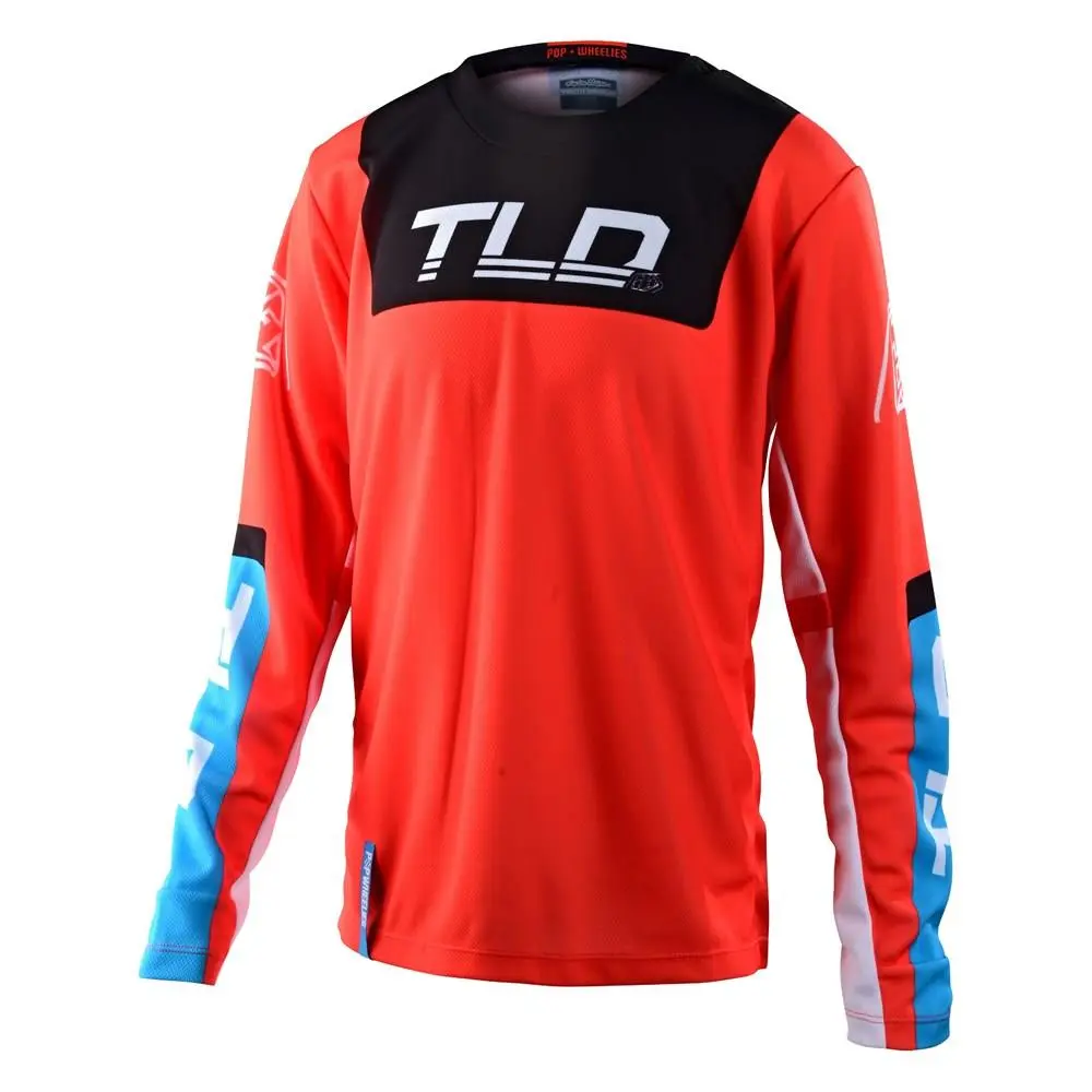 Troy Lee Designs GP Fractura Motocross Jersey Youth Navy/Rad