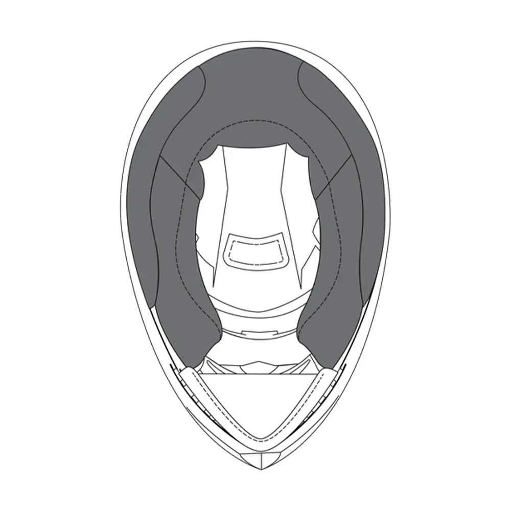 AGV CHEEK PADS K3 SV [BLACK]