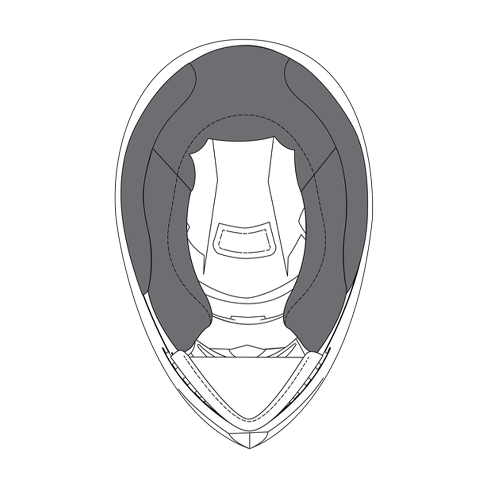 AGV CHEEK PADS K3 SV [BLACK] - Image 1
