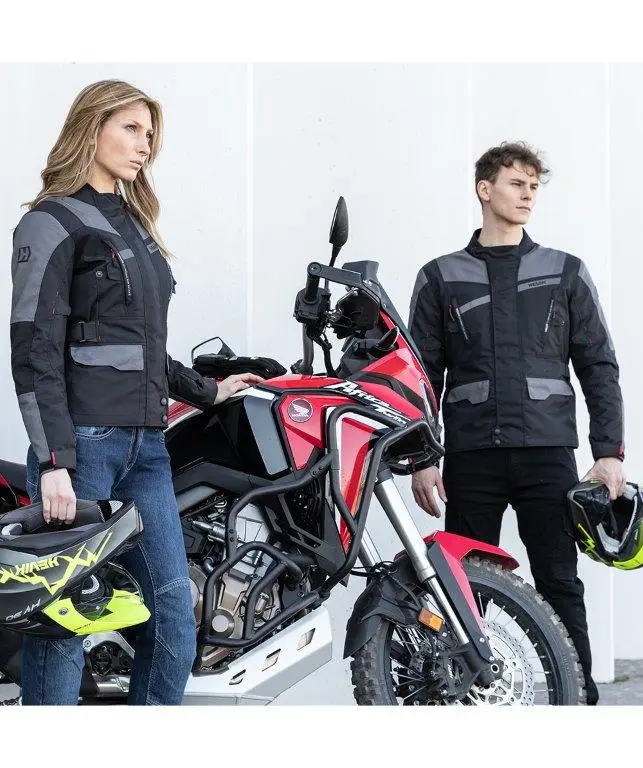 STELVIO LADY LIGHT JACKET GREY/BLACK XX-LARGE