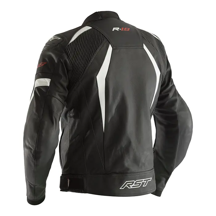 RST R-18 LEATHER JACKET [WHITE] 40 S