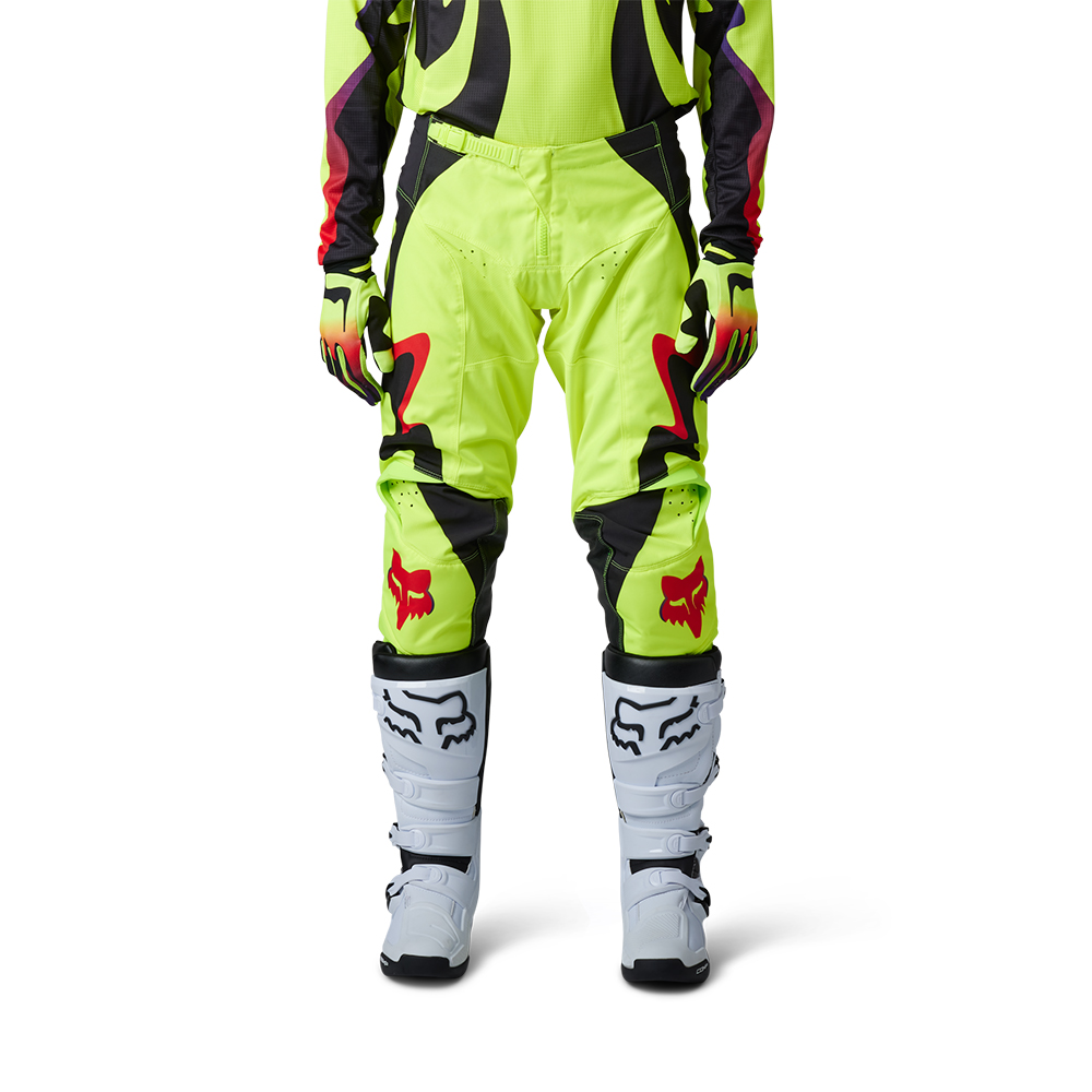 Fox 180 KOZMIK Motocross Pants Flo Yellow - Image 2