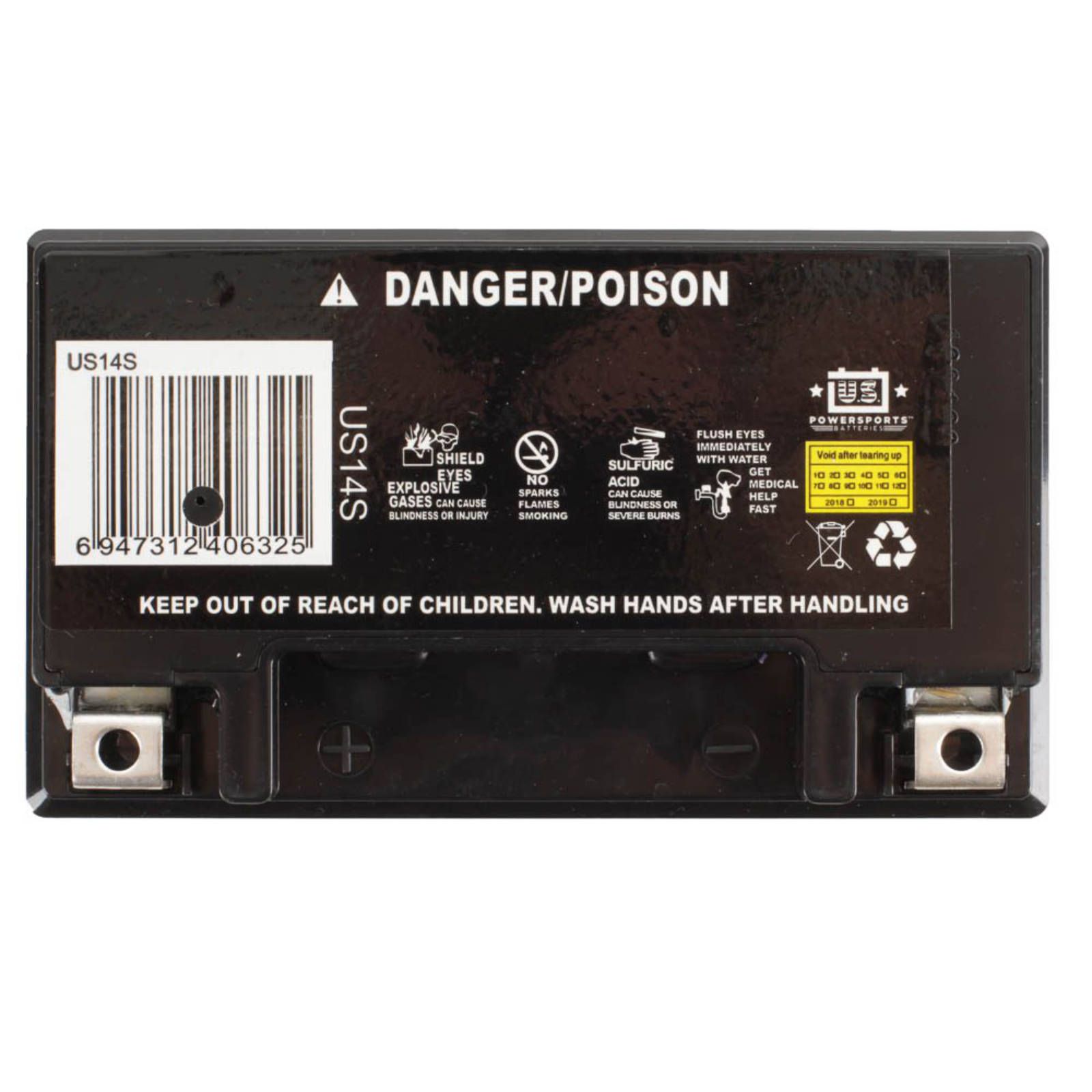 USPS AGM BATTERY USZ14S YTZ14S YTZ12S YT12A-BS *8 - Image 3