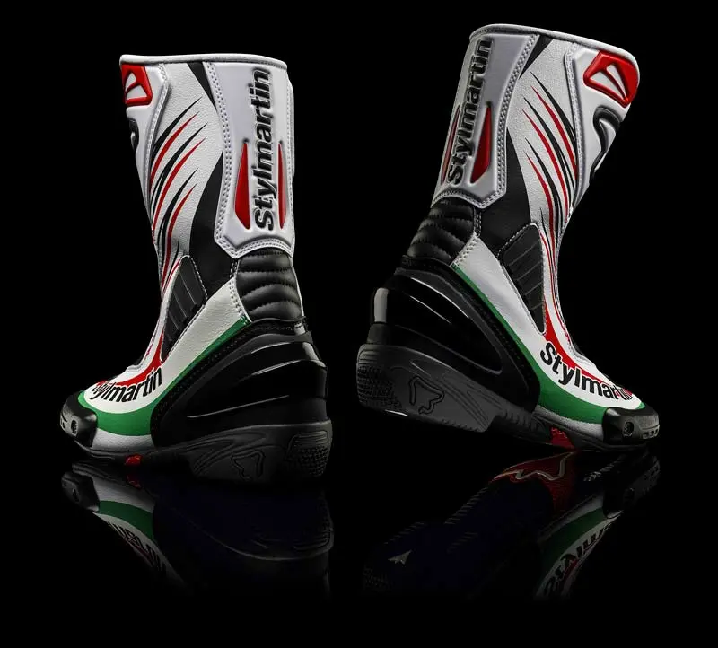 DREAM RS YOUTH ROAD RACE BOOT WHITE/GREEN/RED 36