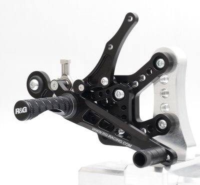 Adjustable Rearsets (Road) R & G Racing, BMW S1000RR 10-14 - Image 1