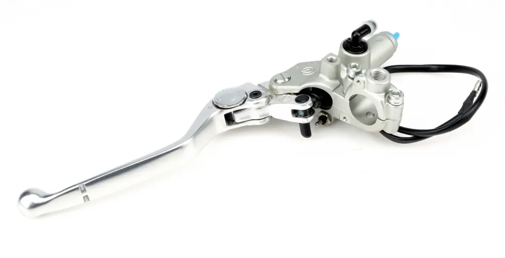 CLUTCH M/CYLINDER '00s SILVER PS12 MIRROR MOUNT / MICROSWITCH NLA