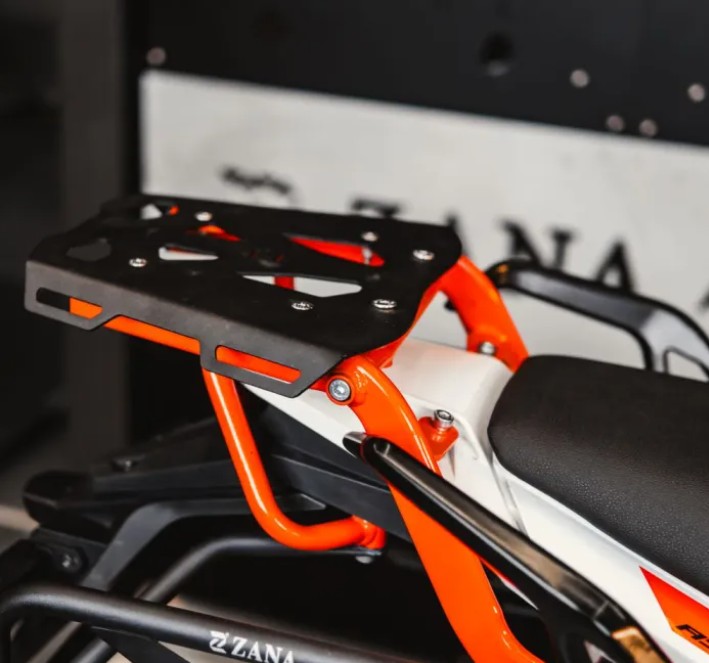 Zana Top Rack with MS Plate KTM ADV 390 2025 Orange - Image 1