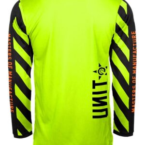 Unit Hazard Motocross Jersey Slim Fit Yellow - Image 4