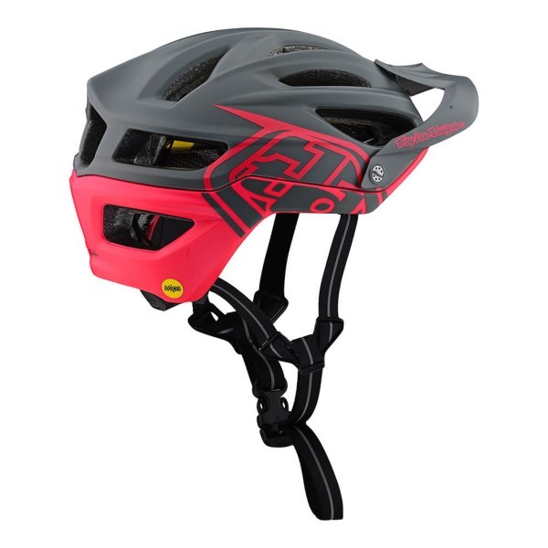 Helmet Troy Lee A2 AS MIPS Decoy Grey/Pink - Image 2