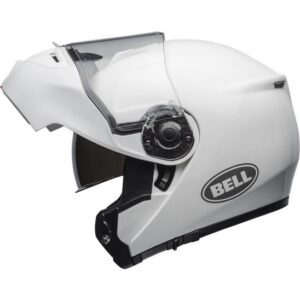 Bell SRT Modular Flip Front Helmet White - Image 2