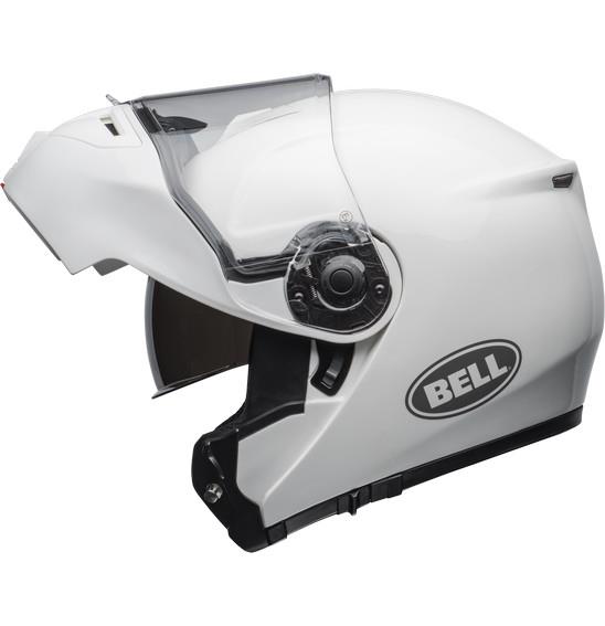 Bell SRT Modular Flip Front Helmet White - Image 2