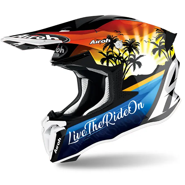 Motocross Helmet Airoh Twist 2.0 Lazyboy