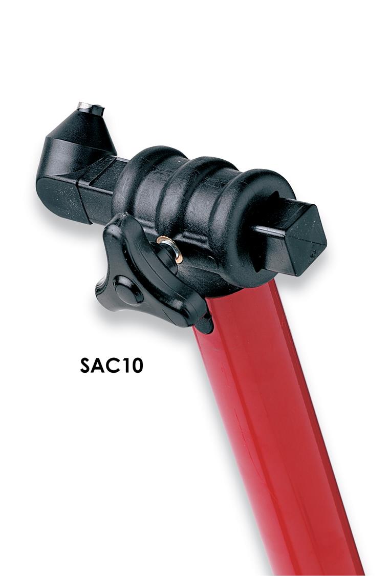 FRONT ADJ. STAND BLUE WITH SACY/10 OFF-LINE UNDERFORK ADAPTORS - Image 3