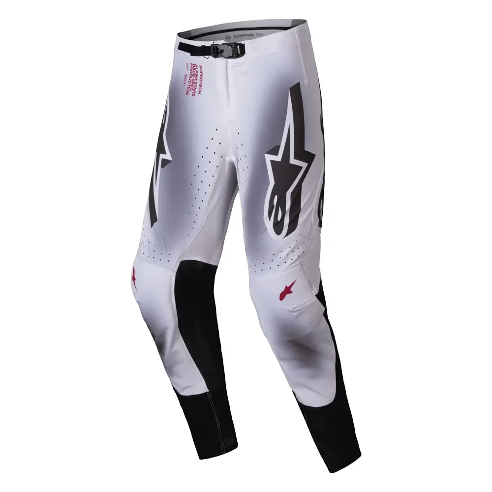 Alpinestars Supertech Maker Motocross Pants Silver/Black