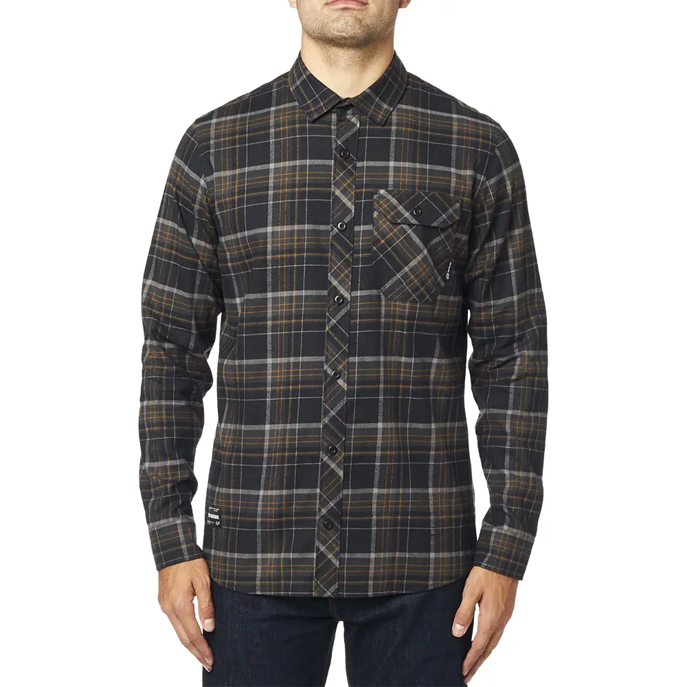 Flannel Fox Gamut Stretch Black