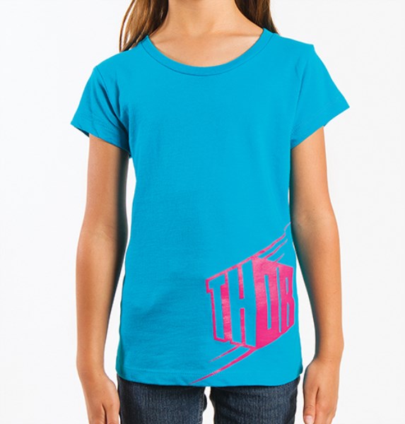 Tee Thor 2014 Girls Blockette Turquoise - Image 1