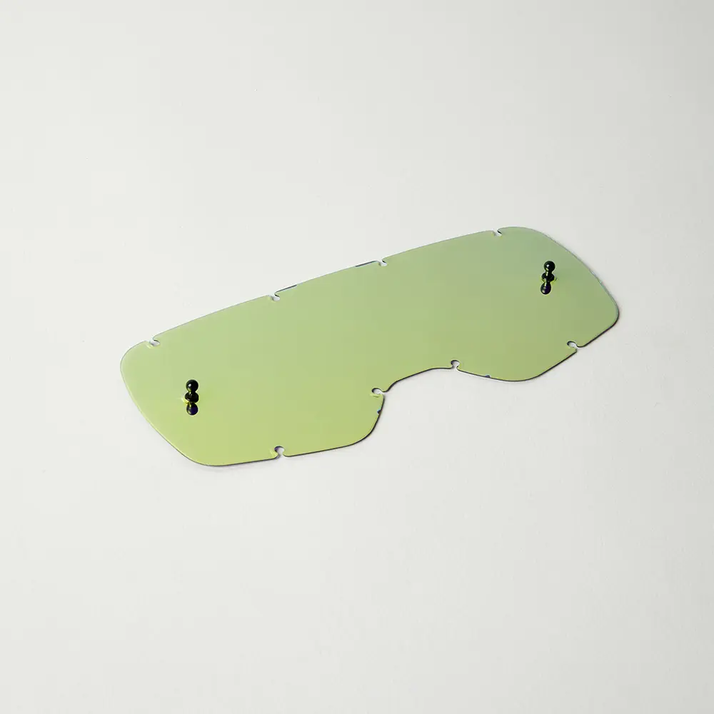 FOX YOUTH AIRSPACE/MAIN MX20 CHROME LEXAN LENS [GOLD] OS