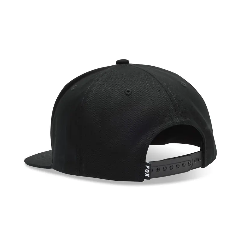Fox Tread Snapback Hat Black