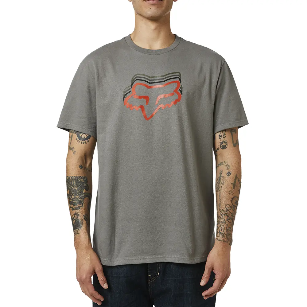 DIMMER SS TEE [PEWTER] L