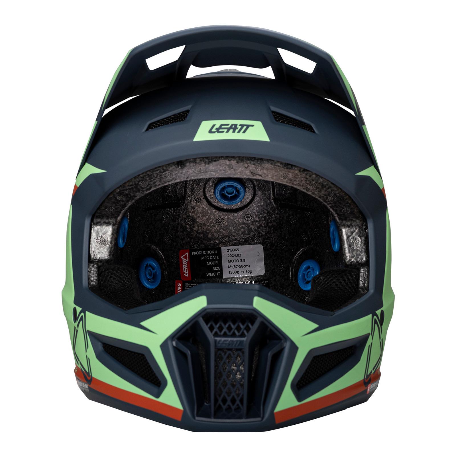 Leatt 3.5 Motocross Helmet Kit - Matcha - Image 6