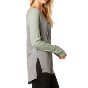 L. CERTAIN LS TOP [HEATHER GREY] S - Image 2