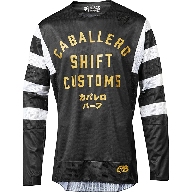 Motocross Jersey Shift 3LACK Caballero x Lab Black