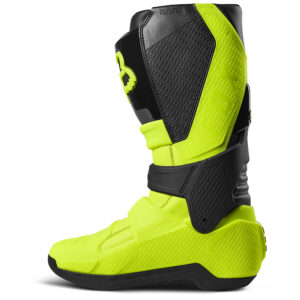 Fox Motion Motocross Boots Flo Yellow - Image 4