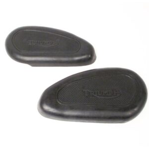 TRIUMPH RUBBER KNEE PAD SET 38-62 4GAL 63-65 6T T120 - Image 1