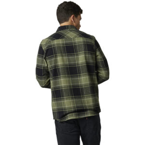 Fox Traildust 2.0 Flannel Shirt Army - Image 3