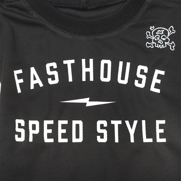 Fasthouse Toddler El Nino Jersey, Black - Image 3