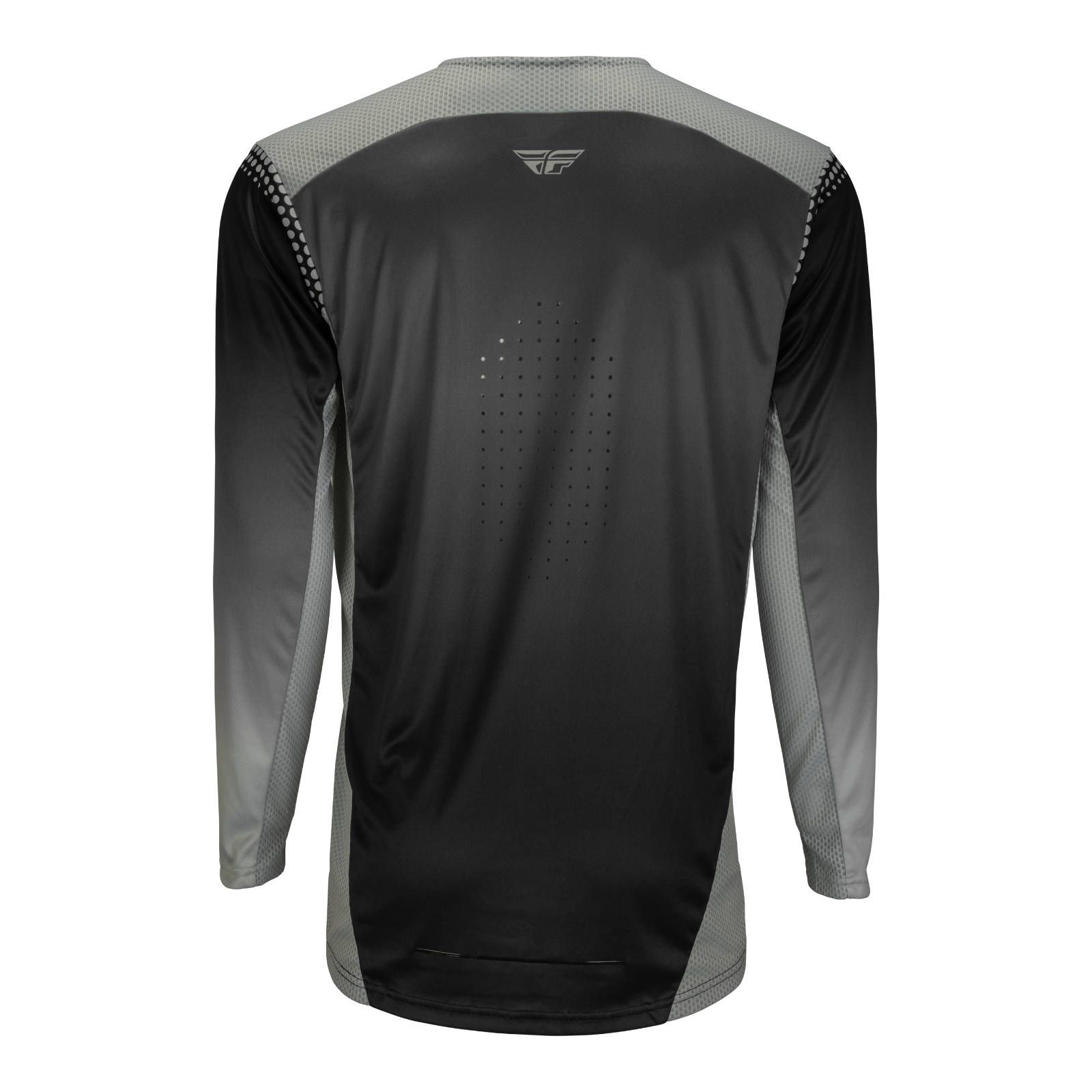 Fly Lite Motocross Jeresy Youth Black/Grey - Image 2