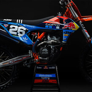 I Acerbis KTM Full Plastic kit Orange/Blue TLD 2016-18 [] - Image 2