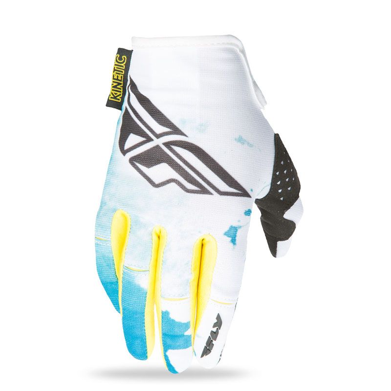 FLY KINETIC GLOVE '17 LADIES TEA/YEL MED - Image 1