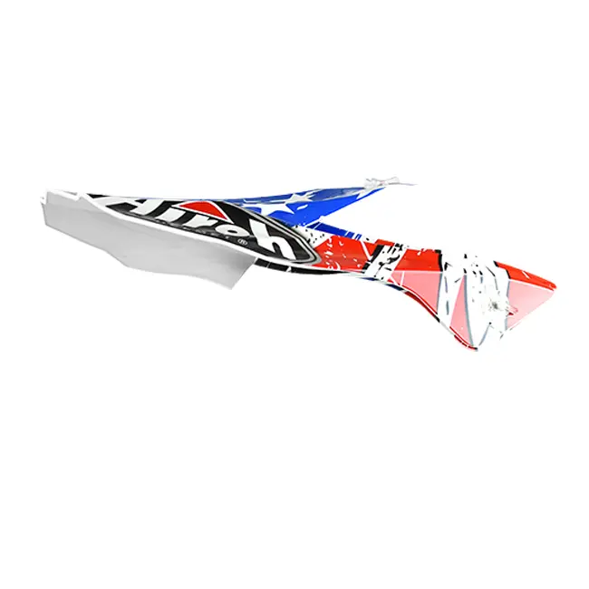 *Peak Only Leader Red Gloss Twist Helmet MX Airoh []