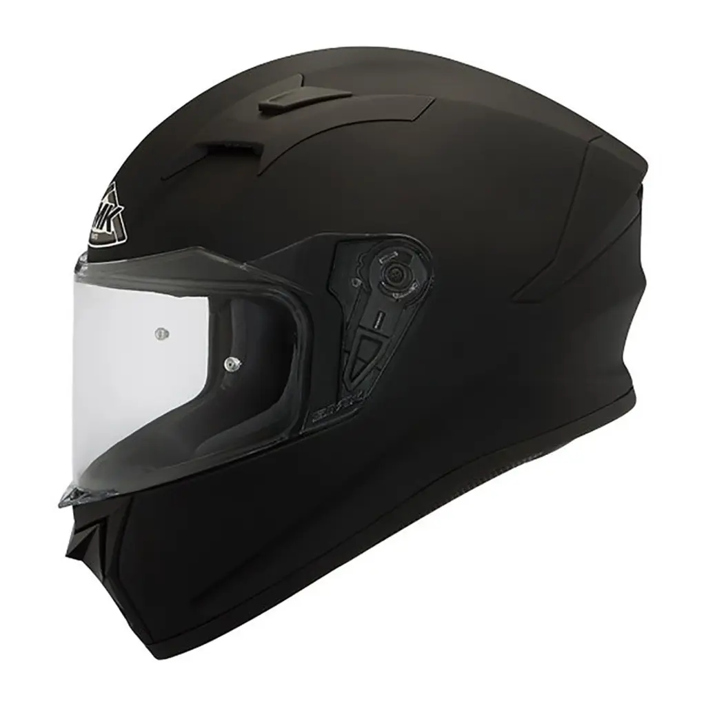 SMK Stellar Road Helmet Matte Black