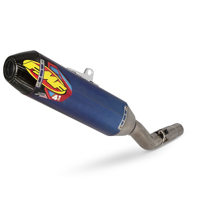 I4.1 RCT Ti CRF450R 2021-23 Slip On W/R Carbon cap [] - Image 1