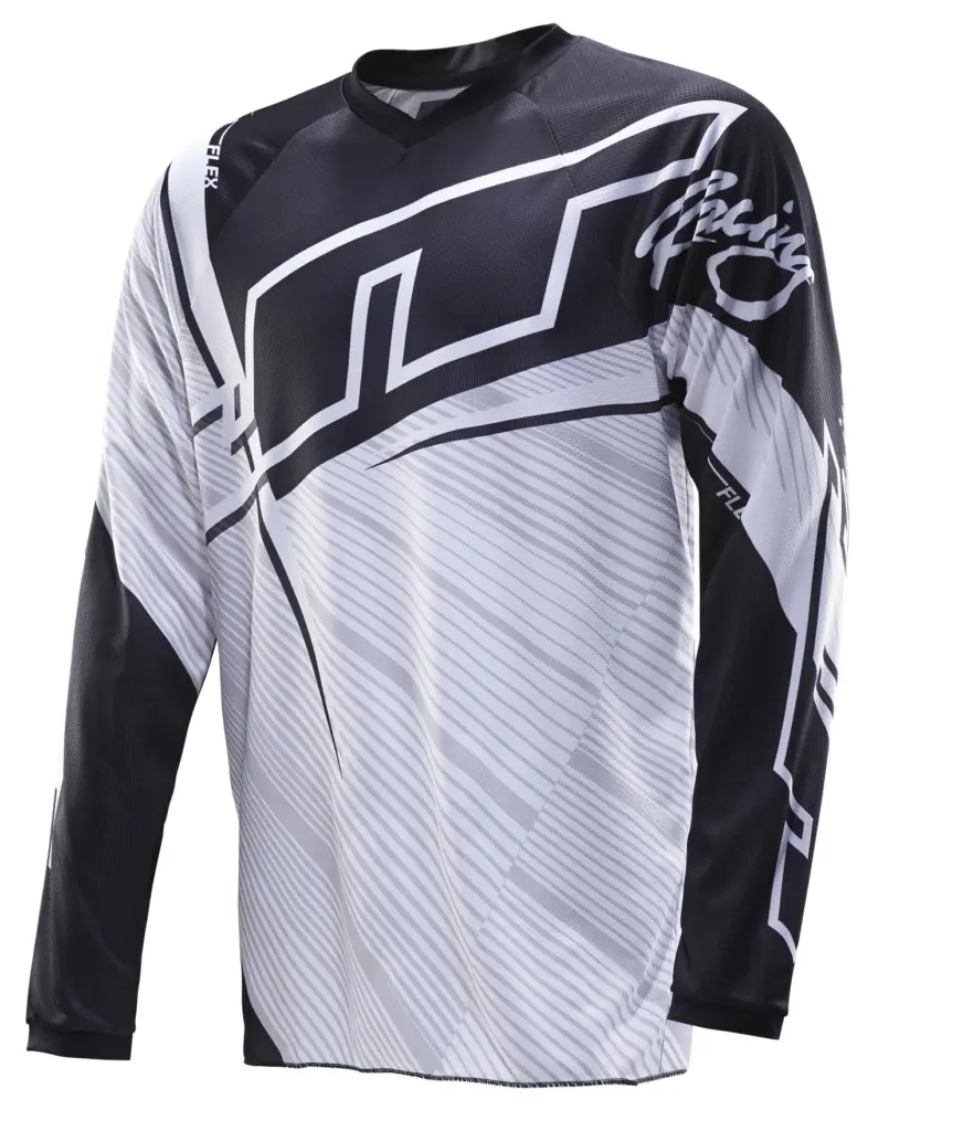 Motocross Jersey JT Racing 2014 Youth Flex Black/White