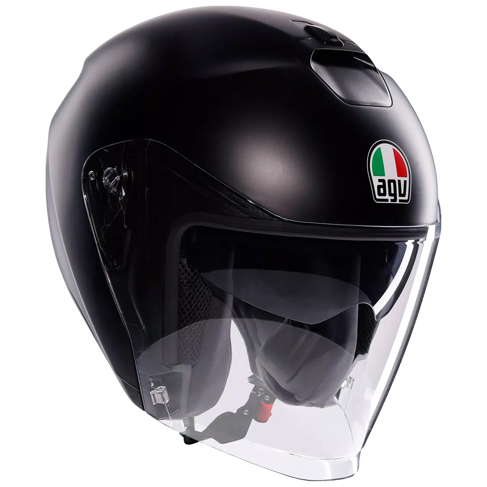 AGV IRIDES Openface Helmet Matte Black - Image 1