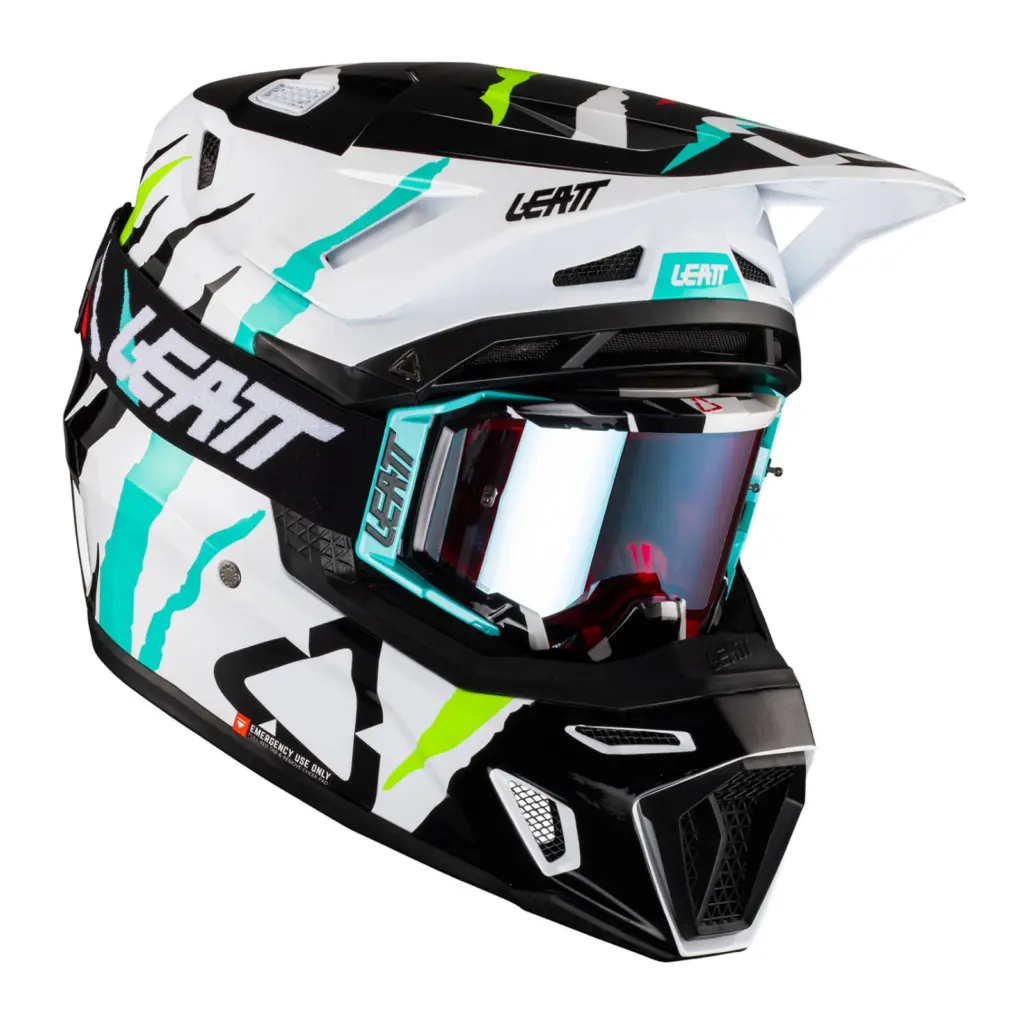 Leatt Moto 8.5 V23 Motocross Helmet Kit Tiger