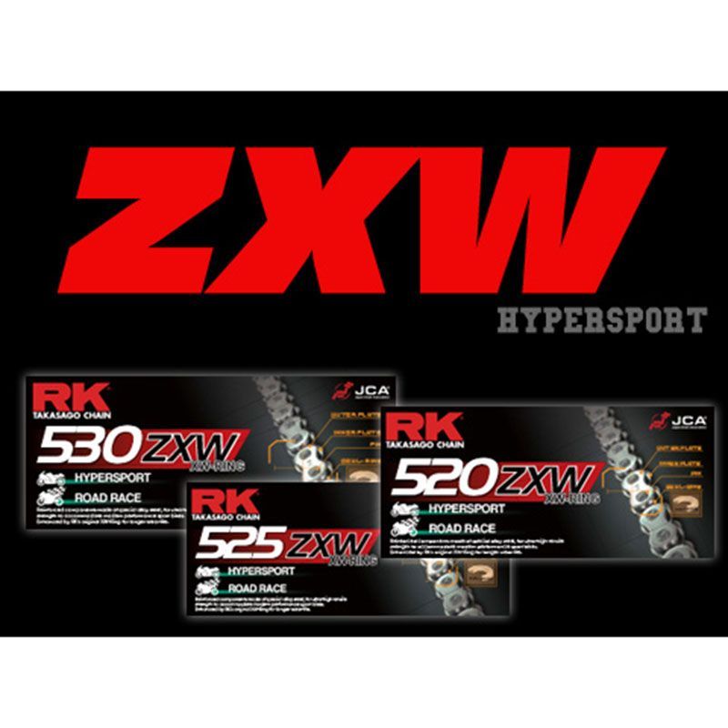 CHAIN RK BLK 520XZXW x 120 BLK XW-RING - HYPERSPORTS - Image 2