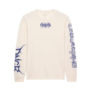 Fox Dngr 195 Original Long Sleeve Tee Off White - Image 1