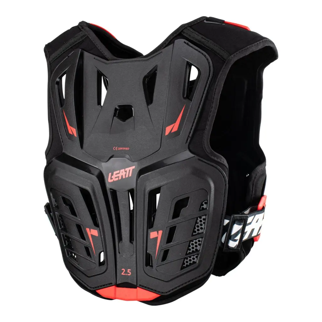 Leatt Chest Protector 2.5 Black/Red Junior