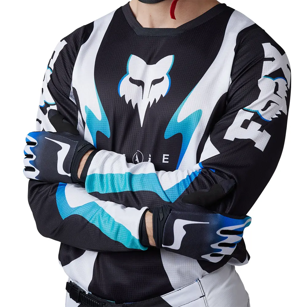 Fox 180 Kozmik Motocross Jeresy Black/White