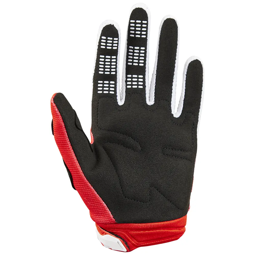 Fox 180 Toxsyk Motocross Gloves Youth Flo Red